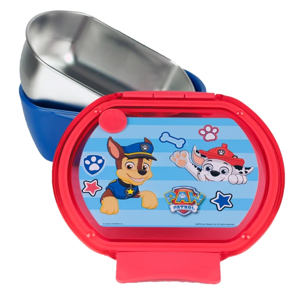 ΑΝΟΞΕΙΔΩΤΟ ΔΟΧΕΙΟ ΦΑΓΗΤΟΥ 680ml 16.5X6.5X15 cm PAW PATROL