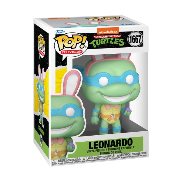 FUNKO POP! TELEVISION: TEENAGE MUTANT NINJA TURTLES EASTER - LEONARDO VINYL FIGURE 1667