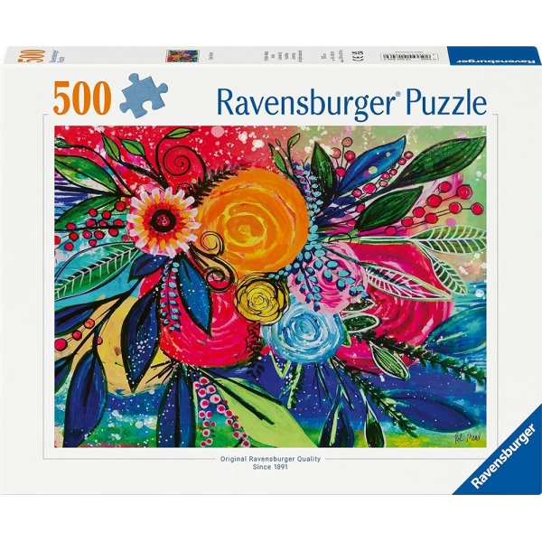 RAVENSBURGER PUZZLE 500 pcs FLOWERS