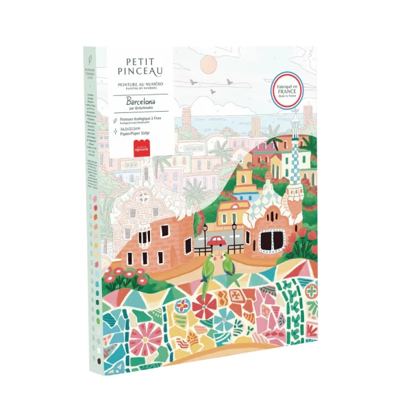 PETIT PINCEAU PAINT BY NUMBERS - BARCELONA