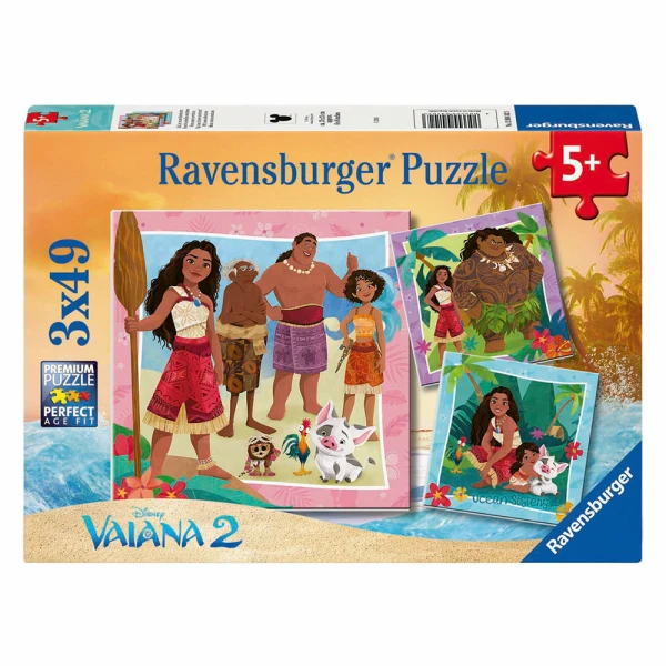 RAVENSBURGER ΠΑΖΛ 3X49 τεμ. ΒΑΙΑΝΑ