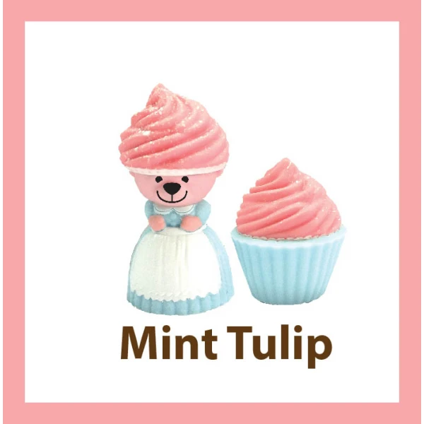 CUP CAKE BEAR MINI - 24 DESIGNS
