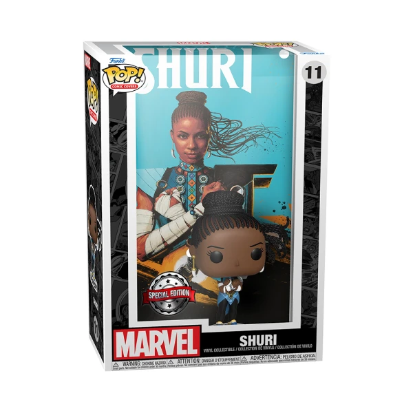 FUNKO POP! COMIC COVERS VINYL FIGURE MARVEL BLACK PANTHER - SHURI 11