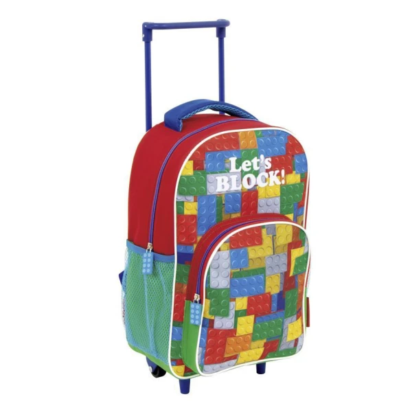TODDLER TROLLEY BLOCK THEMED 24X36X12 cm.