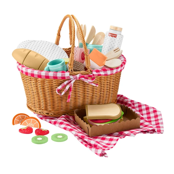 FISHER PRICE ΞΥΛΙΝΟ ΚΑΛΑΘΙ ΓΙΑ ΠΙΚΝΙΚ