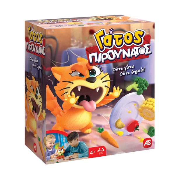 AS GAMES ΕΠΙΤΡΑΠΕΖΙΟ ΠΑΙΧΝΙΔΙ ΓΑΤΟΣ ΠΙΡΟΥΝΑΤΟΣ ΓΙΑ 4+ ΧΡΟΝΩΝ ΚΑΙ 2-4 ΠΑΙΚΤΕΣ