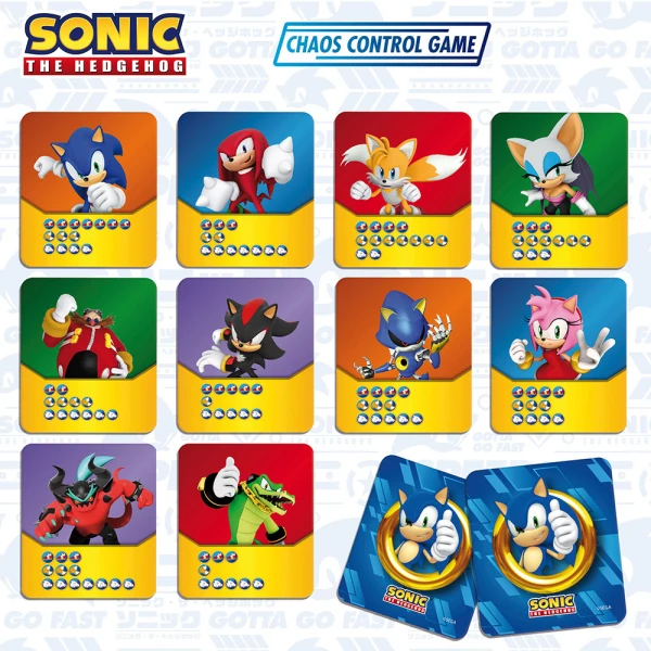 LISCIANI BOARD GAME SONIC CHAOS CONTROL GAME