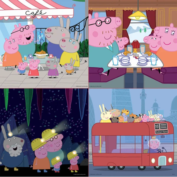 EDUCA CASE ΠΑΖΛ PROGRESSIVE 6-9-12-16 PEPPA PIG