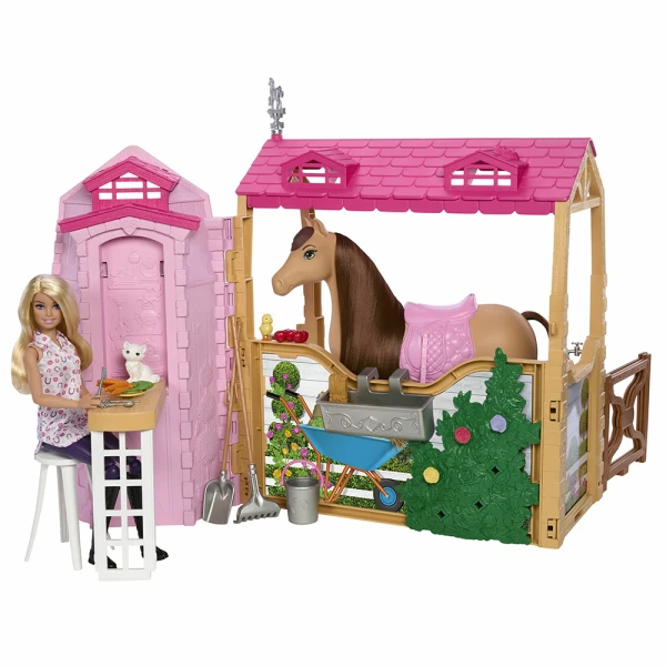 BARBIE MYSTERIES THE GREAT HORSE CHASE - ULTIMATE STABLE