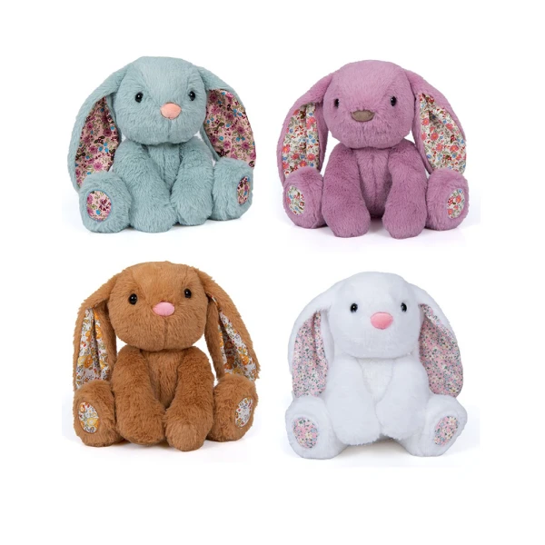 PLUSH RABBIT 25 cm - 4 COLOURS