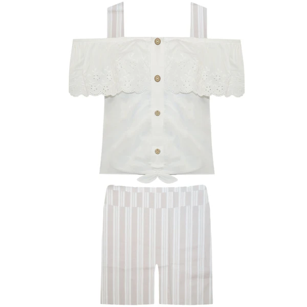 ENERGIERS BEBE GIRL SET BEIGE