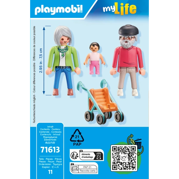 PLAYMOBIL CITY LIFE GRANDMA WITH BABY