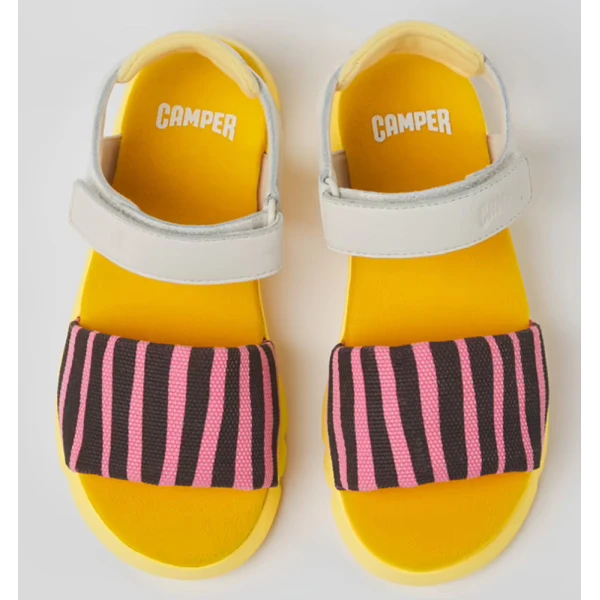 CAMPER ΠΑΙΔΙΚΑ ΠΕΔΙΛΑ ΚΟΡΙΤΣΙ ORUGA ΠΟΛΥΧΡΩΜΑ ΚΙΤΡΙΝΟ