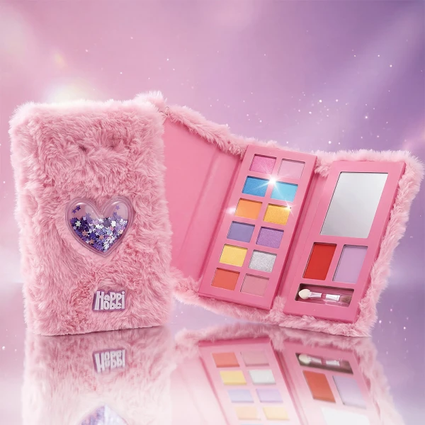 HAPPIHOBBI FUR MAKEUP PALETTE SPARKLE LOVE