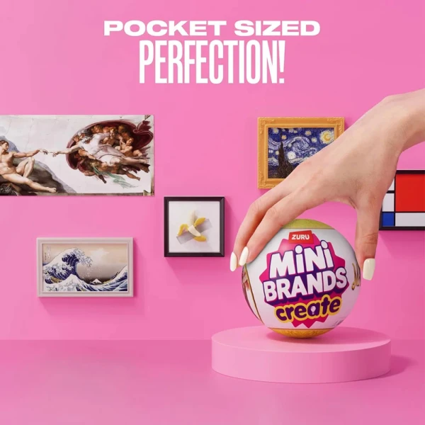 ZURU MINI BRANDS MASTERPIECES SERIES 1 COLLECTIBLE MINIATURE SURPRISE