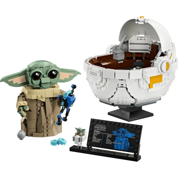 LEGO® STAR WARS™ ΓΚΡΟΓΚΟΥ™ ΜΕ ΙΠΤΑΜΕΝΟ ΚΑΡΟΤΣΑΚΙ