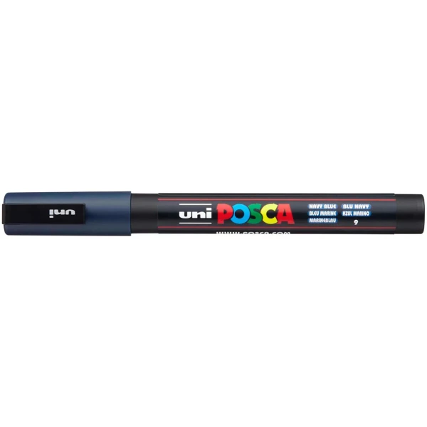 POSCA ΜΑΡΚΑΔΟΡΟΣ PC-3M 0.9-1.3mm - NAVY BLUE