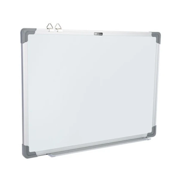 DELI MAGNETIC WHITE BOARD WITH METAL FRAME 45x60cm