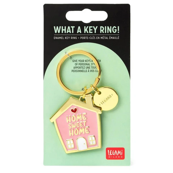 LEGAMI ΜΠΡΕΛΟΚ WHAT A KEY RING - HOME SWEET HOME