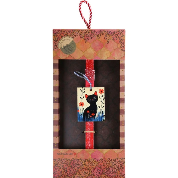 SYNCHRONIA HANDMADE CANDLE 30 cm PET FRAME - CAT