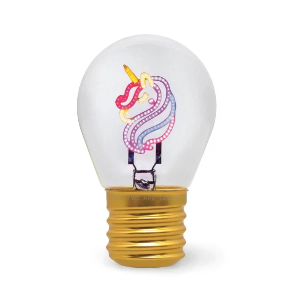 LEGAMI ΕΠΙΤΡΑΠΕΖΙΟ ΦΩΤΙΣΤΙΚΟ ΣΧΗΜΑ ΛΑΜΠΑ BULB FICTION - UNICORN