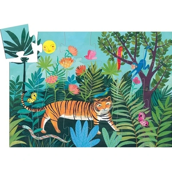 DJECO PUZZLE 24 pcs BOX TIGER