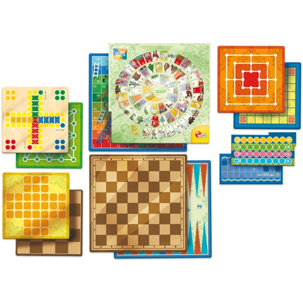 LISCIANI SUPER BOARD COLLECTION 60 GAMES 