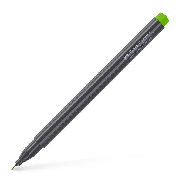FABER-CASTELL ΜΑΡΚΑΔΟΡΑΚΙ GRIP FINEPEN 0.4mm ΠΡΑΣΙΝΟ