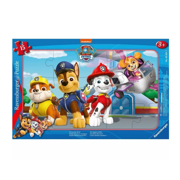 RAVENSBURGER ΠΑΖΛ ΚΑΡΤΕΛΑ 15 τεμ. PAW PATROL