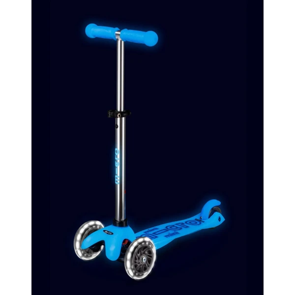 MINI MICRO 3ΤΡΟΧΟ ΠΑΤΙΝΙ DELUXE GLOW LED - ARCTIC BLUE