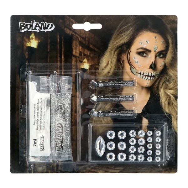 ΣΕΤ ΜΑΚΙΓΙΑΖ DIAMOND SKULL