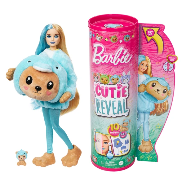 BARBIE CUTIE REVEAL BEAR/DOLPHIN