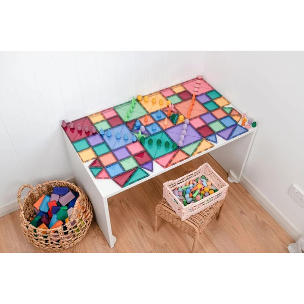 CONNETIX MAGNETIC TILES PASTEL STARTER PACK 64 pcs