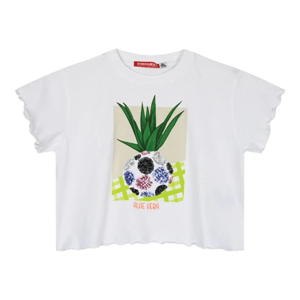 ENERGIERS GIRL\'S BLOUSE WHITE