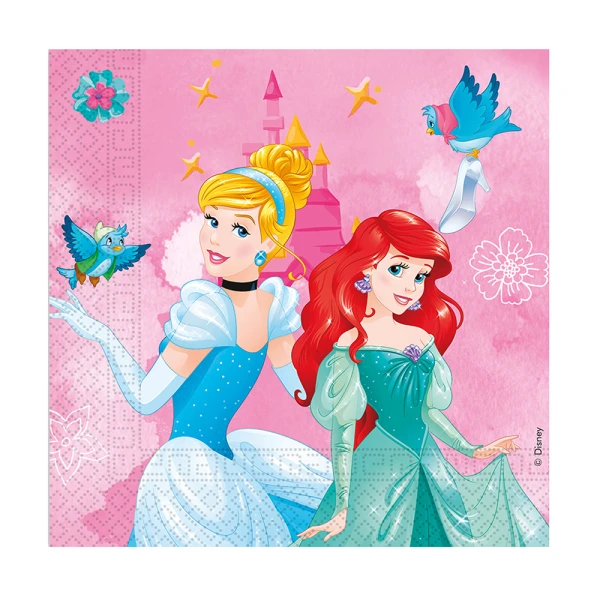 2ply PAPER NAPKINS 33X33 cm 20 pcs PRINCESS LIVE YOUR STORY