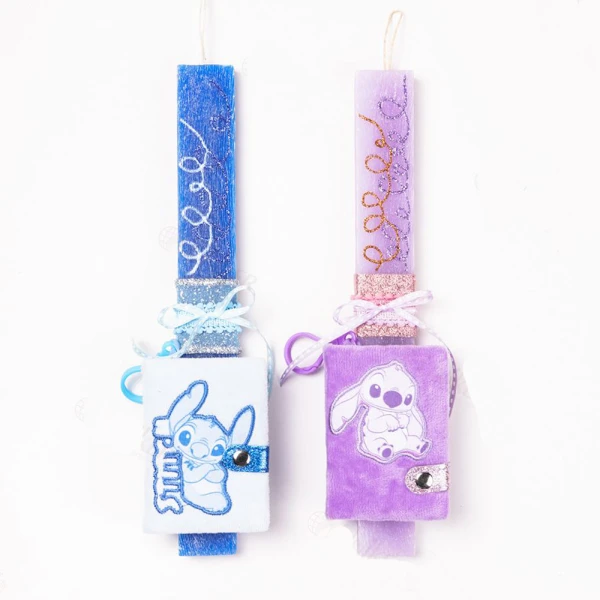 UNIKER ΧΕΙΡΟΠΟΙΗΤΗ ΛΑΜΠΑΔΑ ΣΗΜΕΙΩΜΑΤΑΡΙΟ STITCH - 2 ΧΡΩΜΑΤΑ