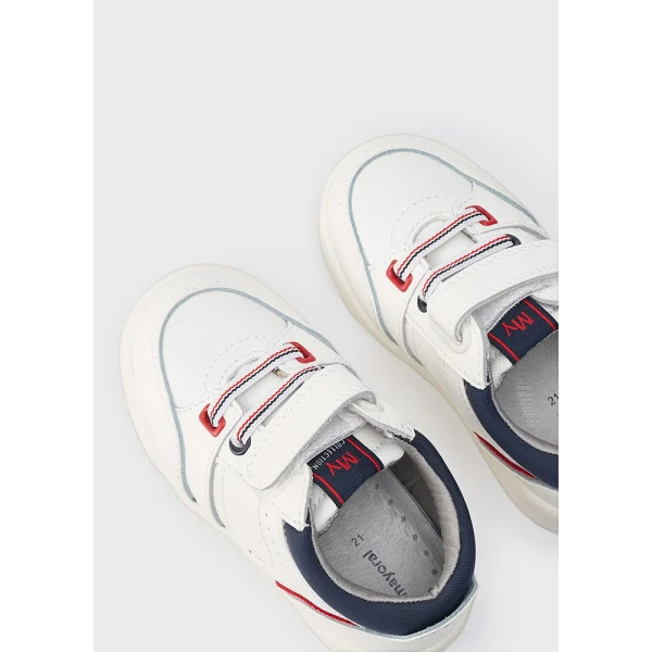 SNEAKER CITY WHITE-RED