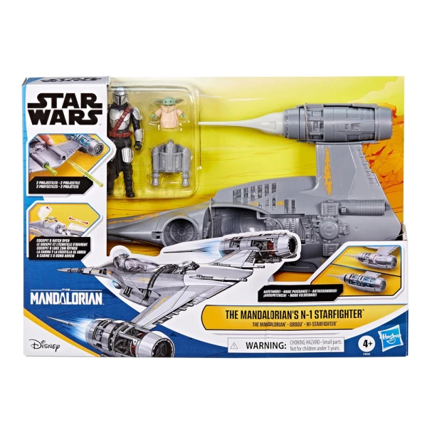 STAR WARS EPIC HERO SERIES ΦΙΓΟΥΡΑ ΚΑΙ ΟΧΗΜΑ THE MANDALORIAN\'S N-1 STARFIGHTER