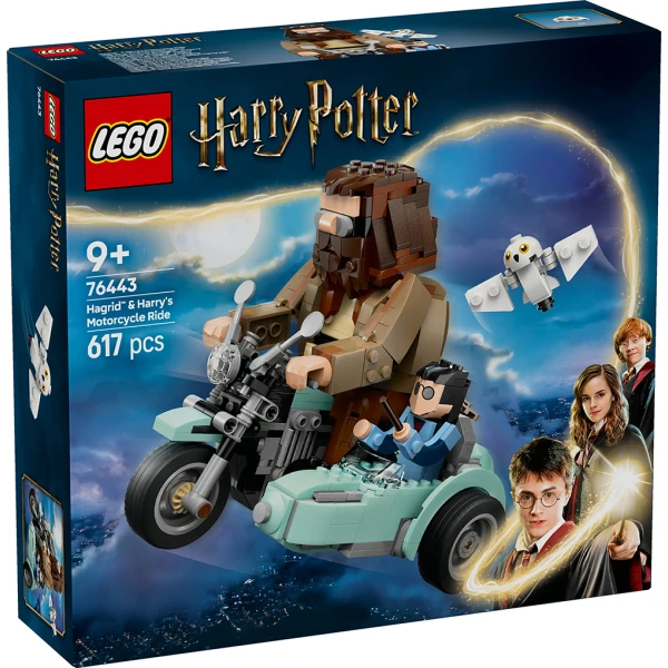 LEGO® HARRY POTTER™ ΒΟΛΤΑ ΤΟΥ ΧΑΓΚΡΙΝΤ™ & ΤΟΥ ΧΑΡΙ ΜΕ ΜΟΤΟΣΙΚΛΕΤΑ