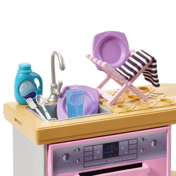 BARBIE FURNITURE AND ACCESSORY PACK - DISHWASHER
