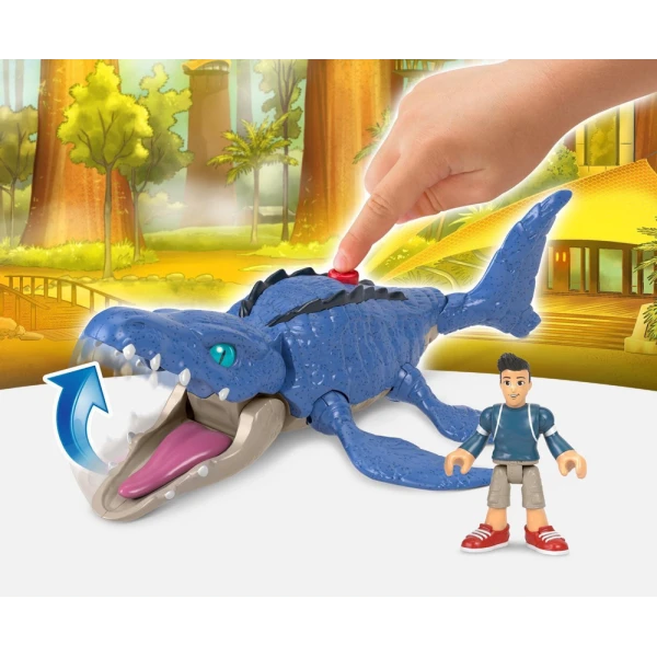 IMAGINEXT JURASSIC WORLD DINOSAUR AND FIGURE - 4 DESIGNS