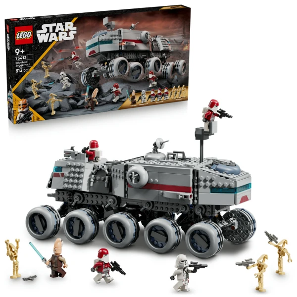 LEGO® STAR WARS: THE CLONE WARS™ ΤΕΘΩΡΑΚΙΣΜΕΝΟ JUGGERNAUT ΤΗΣ ΔΗΜΟΚΡΑΤΙΑΣ