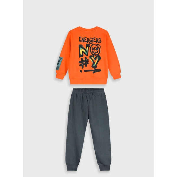 ENERGIERS TRACKSUIT BOY BEBE CHARCOAL