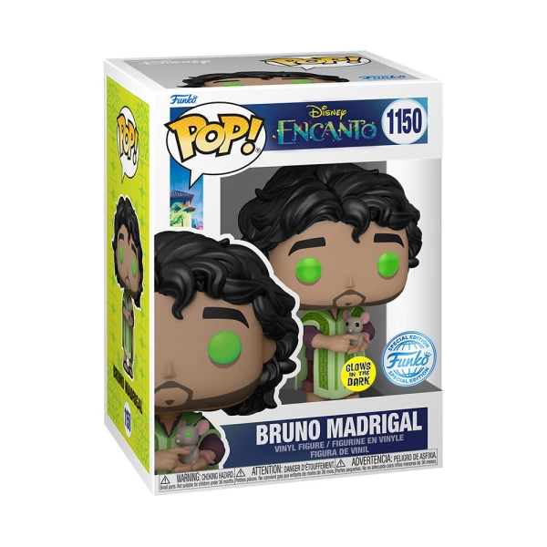 FUNKO POP! ΦΙΓΟΥΡΑ ΒΙΝΥΛΙΟΥ DISNEY ENCANTO BRUNO MADRIGAL 1150