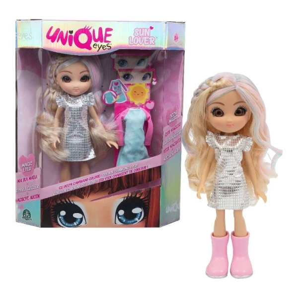 DOLL UNIQUE EYES BRIGHT TRANSFORMATION - 3 DESIGNS
