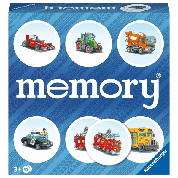 RAVENSBURGER MEMORY GAME VEHICLES