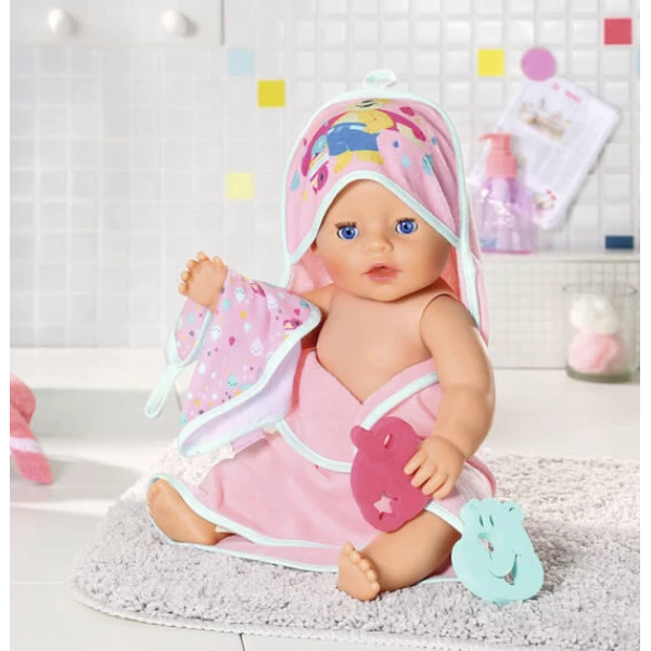 BABY BORN BATH ΣΕΤ ΠΕΤΣΕΤΑ - ΜΠΟΥΡΝΟΥΖΙ