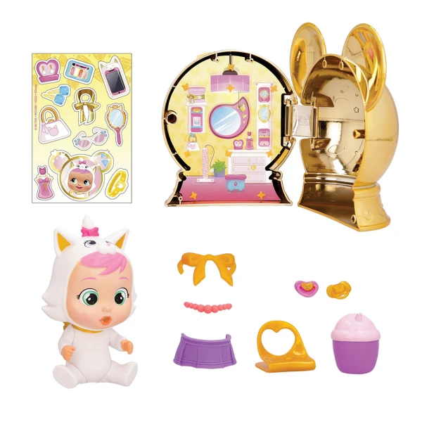 CRY BABIES MAGIC TEARS ΚΛΑΨΟΥΛΙΝΙΑ DISNEY GOLD EDITION ΧΡΥΣΟ ΣΠΙΤΑΚΙ - 6 ΣΧΕΔΙΑ
