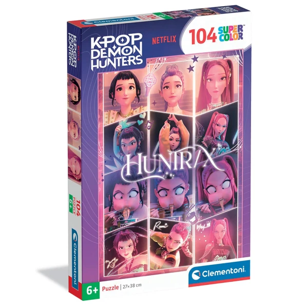 CLEMENTONI PUZZLE SUPER COLOR K=POP DEMON HUNTERS HUNTRIX 104 pcs