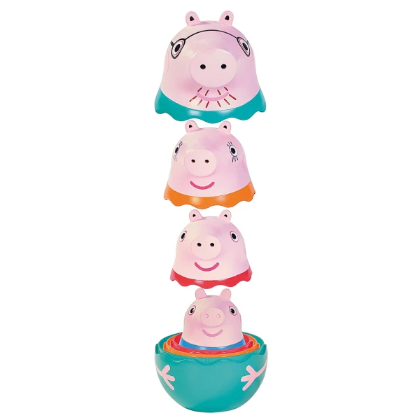 TOMY TOOMIES ΒΡΕΦΙΚΟ ΠΑΙΧΝΙΔΙ ΜΠΑΝΙΟΥ ΟΙΚΟΓΕΝΕΙΑ PEPPA PIG ΣΤΗ ΦΩΛΙΑ ΓΙΑ 18+ ΜΗΝΩΝ